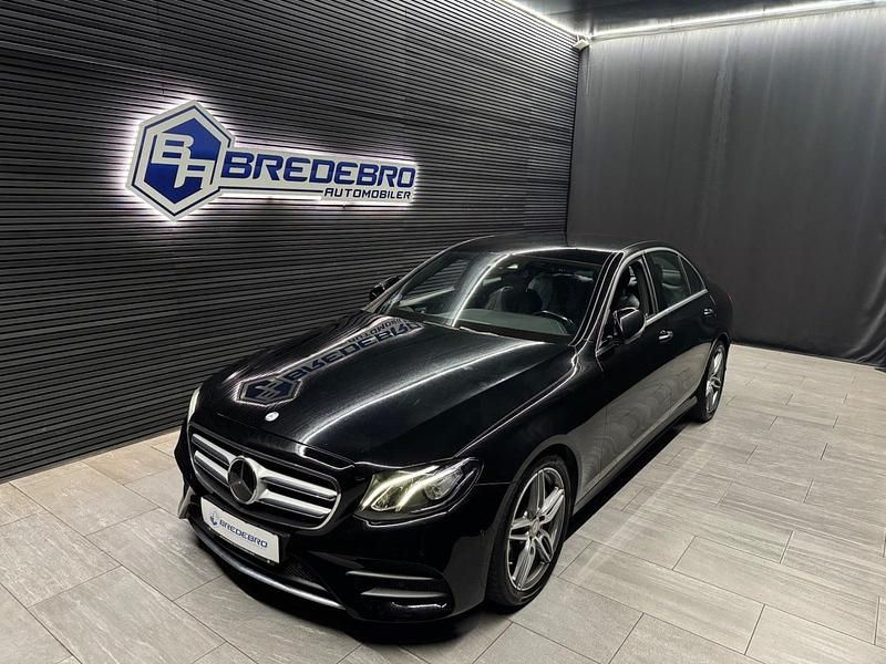 Sortmetal Brugt 2016 Mercedes E350 AMG line Sedan | 369.500 kr. (Fair pris) - Billede 1/4