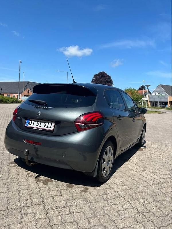 Brugt Peugeot 208 100 HK (73 kW) 2017 Grå Hatchback