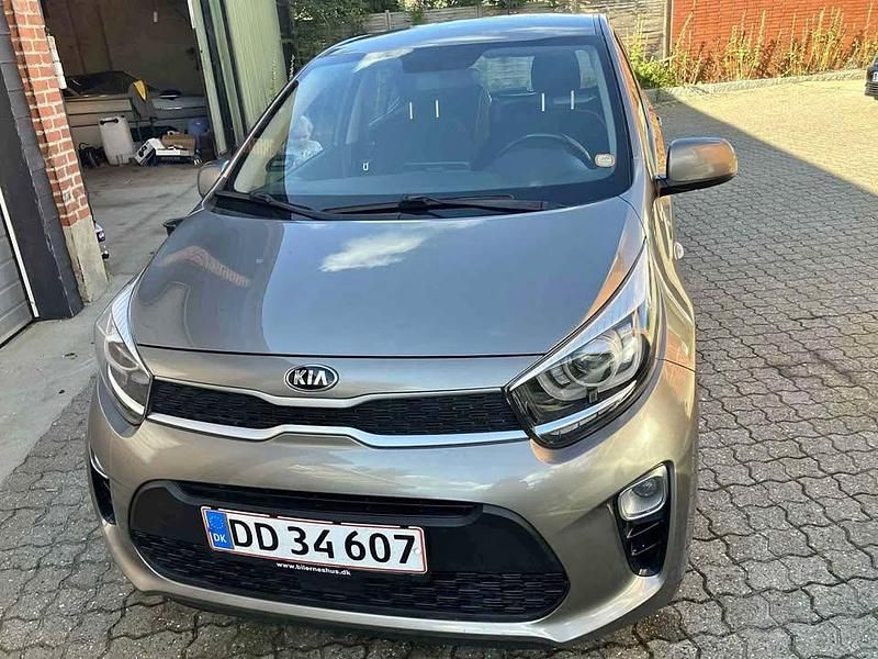 Grå Brugt 2017 Kia Picanto Hatchback | 59.500 kr. (Fair pris) - Billede 1/4