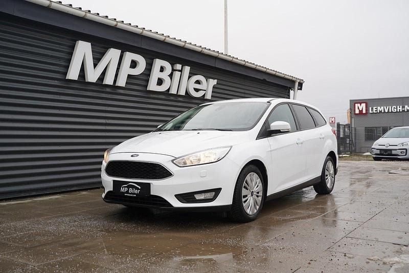 Hvid Brugt 2016 Ford Focus Business Edition Stationcar | 64.900 kr. (Fair pris) - Billede 1/4