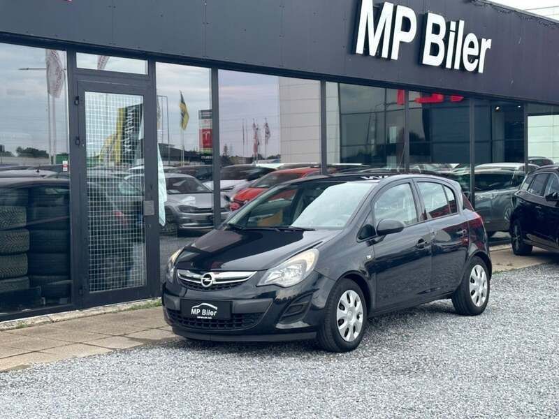 Sort Brugt 2014 Opel Corsa Enjoy | 44.900 kr. (Fair pris) - Billede 1/4