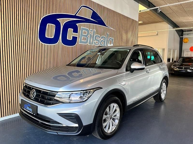 Sølvmetal Brugt 2021 VW Tiguan Elegance SUV | 294.800 kr. (God pris) - Billede 1/4