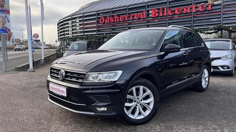 Sortmetal Brugt 2020 VW Tiguan Highline SUV | 273.730 kr. (Fair pris) - Billede 1/4