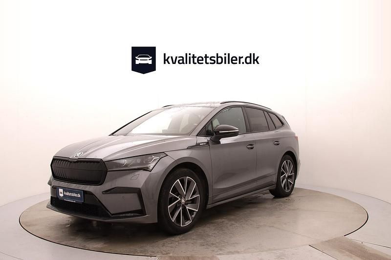 Gråmetal Brugt 2022 Skoda Enyaq iV SportLine SUV | 224.900 kr. (Fair pris) - Billede 1/4