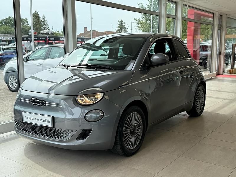 Koksmetal/205 Brugt 2023 Fiat 500e Icon Hatchback | 142.900 kr. (Fair pris) - Billede 1/4