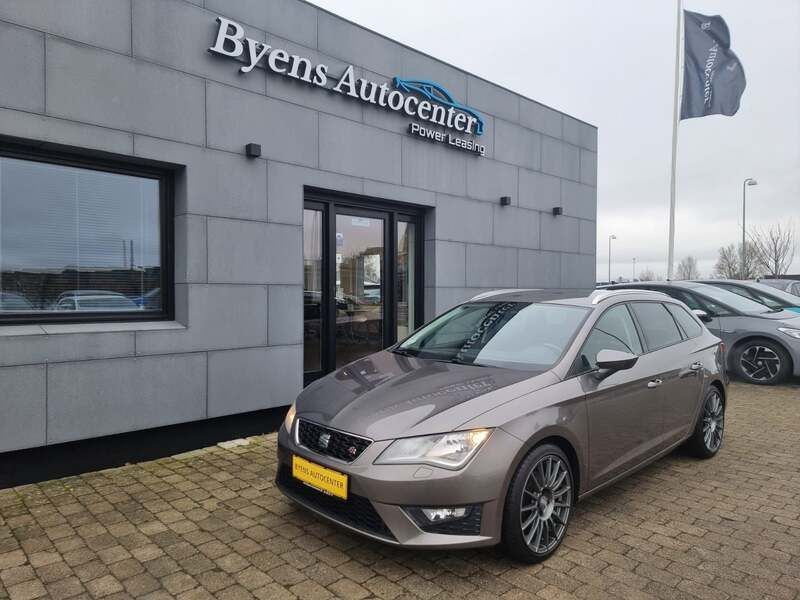 Bronzemetal Brugt 2016 Seat Leon FR Hatchback | 98.500 kr. - Billede 1/4