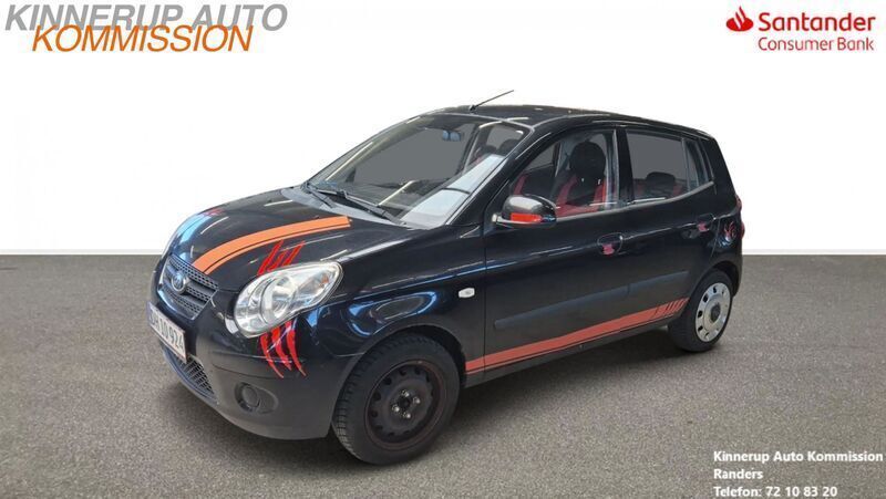 Sort Brugt 2010 Kia Picanto Hatchback | 18.700 kr. (Fair pris) - Billede 1/4