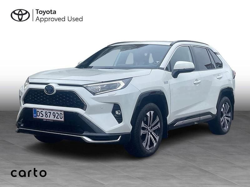 070 pearl white Brugt 2021 Toyota RAV4 Hybrid Comfort SUV | 364.900 kr. (Fair pris) - Billede 1/3