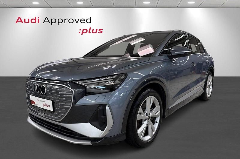 Lysblåmetal Brugt 2022 Audi Q4 e-tron SUV | 264.900 kr. (Fair pris) - Billede 1/4