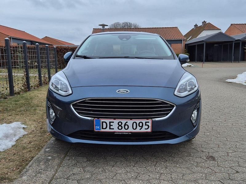 Brugt Ford Fiesta Titanium 85 HK (62 kW) 2020 Blåmetal Hatchback