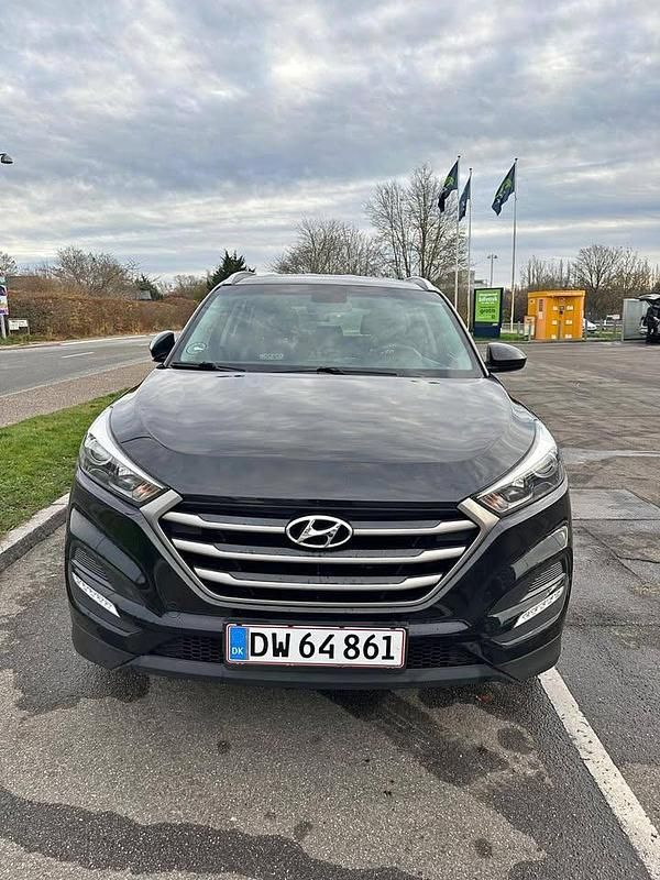 Brugt Hyundai Tucson 132 HK (97 kW) 2017 Sort SUV
