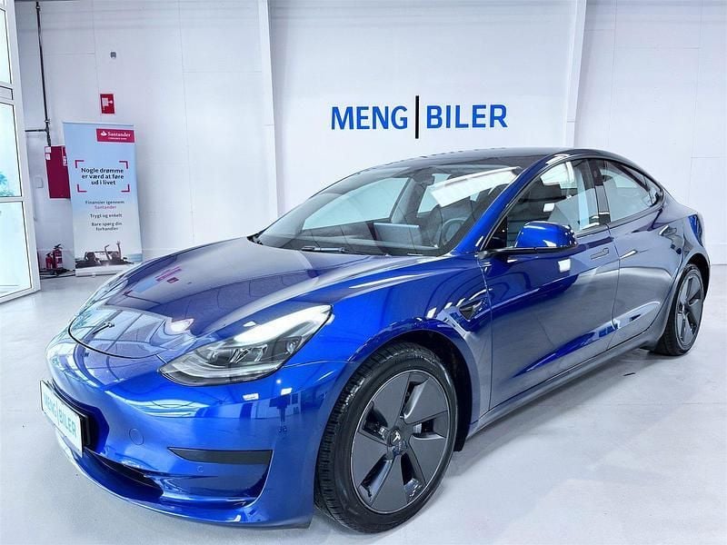 Brugt 2022 Tesla Model 3 Standard Range Plus Sedan | 204.900 kr. (Fair pris) - Billede 1/4