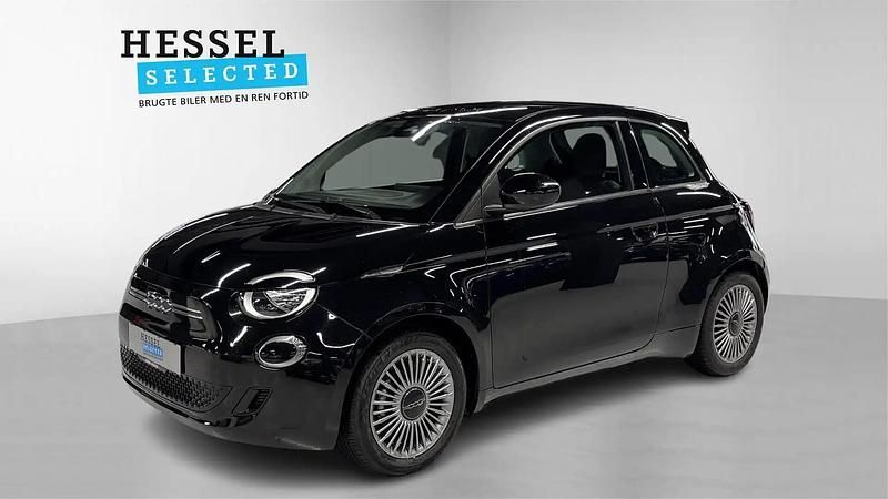 Sort Brugt 2023 Fiat 500e Icon Hatchback | 97.900 kr. (Fair pris) - Billede 1/4