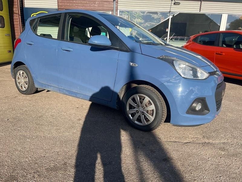 Brugt Hyundai i10 GO! 66 HK (48 kW) 2016 Blå Hatchback