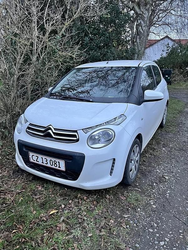 Hvid Brugt 2016 Citroën C1 Hatchback | 39.900 kr. (God pris) - Billede 1/3