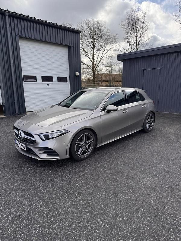 Brugt Mercedes A200 150 HK (110 kW) 2020 Champagnemetal Hatchback