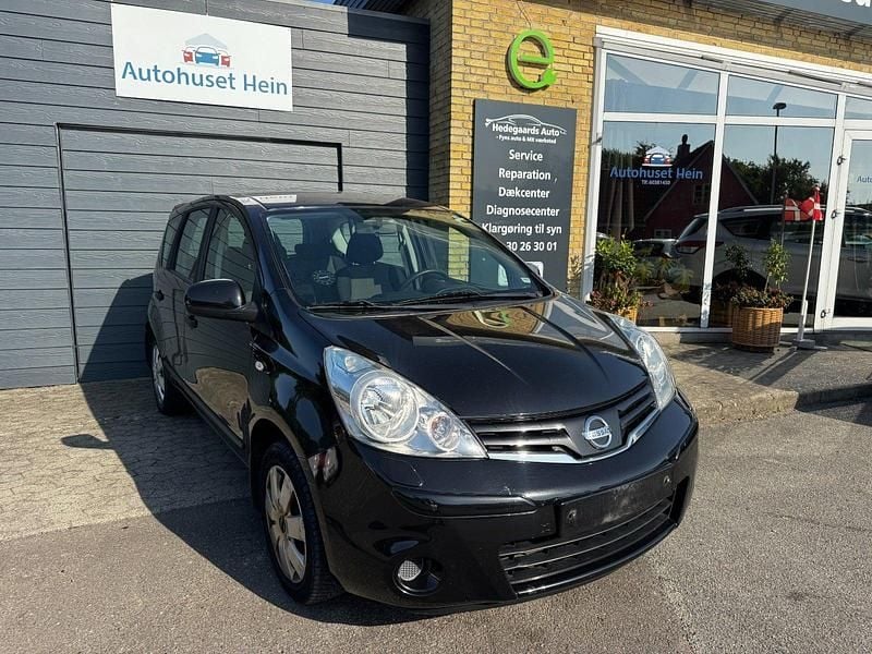 Sort Brugt 2013 Nissan Note Visia MPV | 54.800 kr. (Fair pris) - Billede 1/4