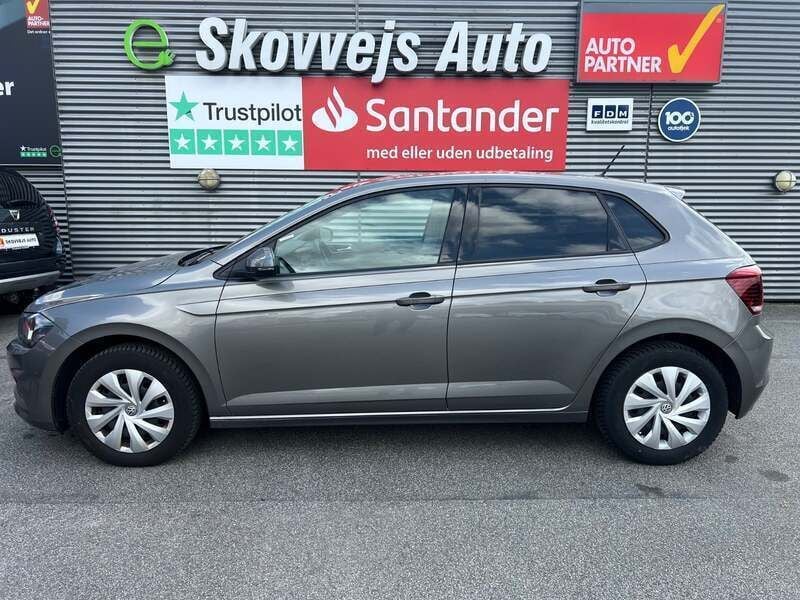 Gråmetal Brugt 2020 VW Polo Comfortline Hatchback | 149.900 kr. (Fair pris) - Billede 1/4
