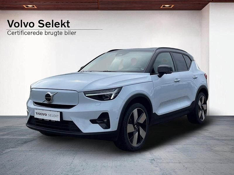 Hvidmetal Brugt 2024 Volvo XC40 Ultimate SUV | 379.900 kr. (Lidt for dyr) - Billede 1/3