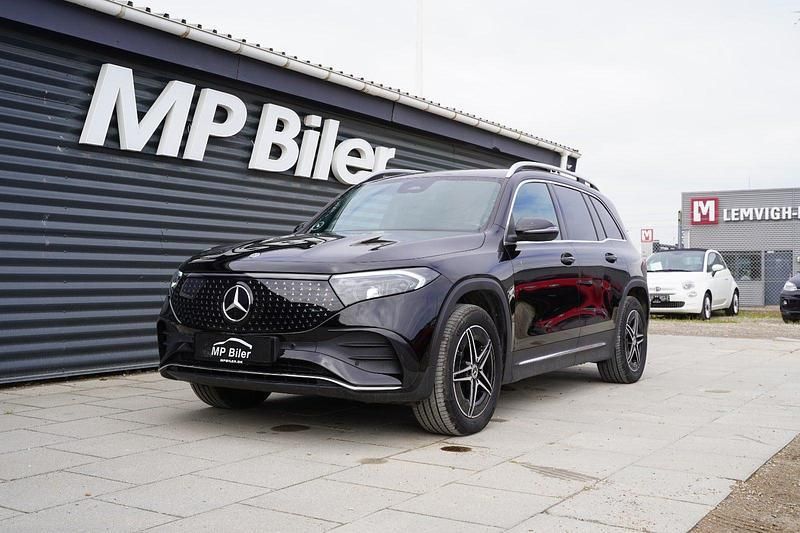 Sort Brugt 2024 Mercedes EQB350 AMG line SUV | 369.700 kr. (God pris) - Billede 1/4