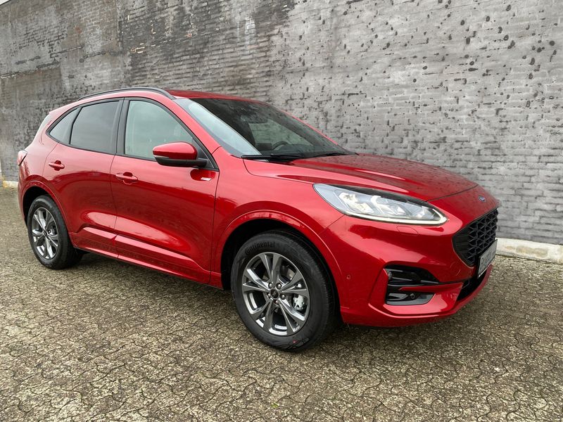 Lucid red Brugt 2022 Ford Kuga ST-Line X SUV | 259.600 kr. (Fair pris) - Billede 1/4