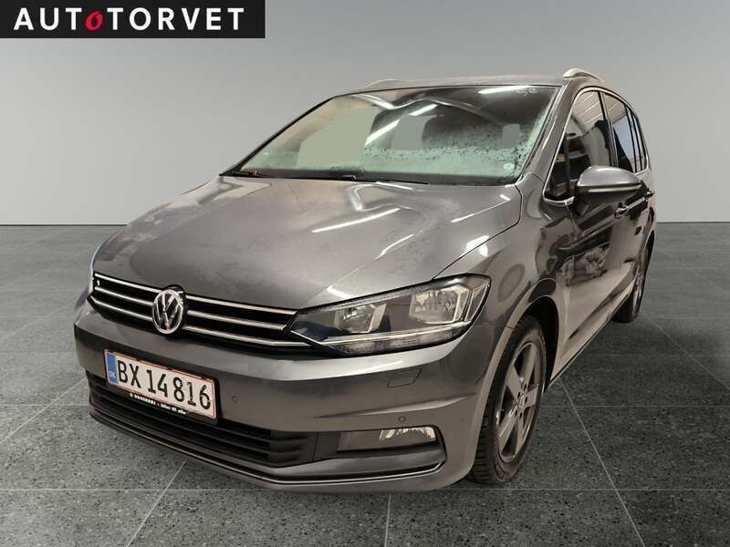 Koksmetal Brugt 2018 VW Touran Highline MPV | 129.700 kr. (Super pris) - Billede 1/4