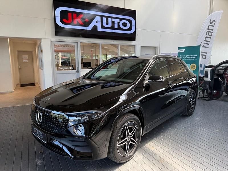 Sort Brugt 2024 Mercedes EQA250+ AMG line SUV | 319.800 kr. (Super pris) - Billede 1/4