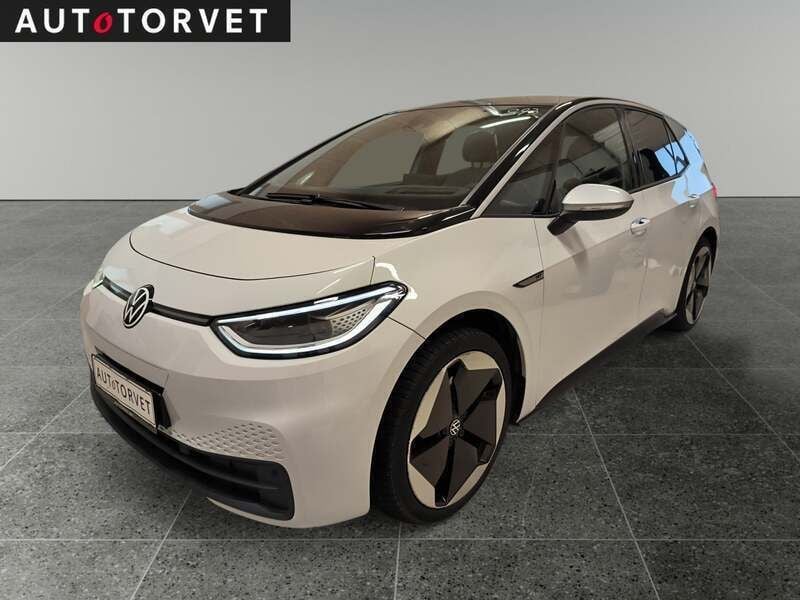 Hvid Brugt 2020 VW ID.3 Hatchback | 124.700 kr. (Fair pris) - Billede 1/4