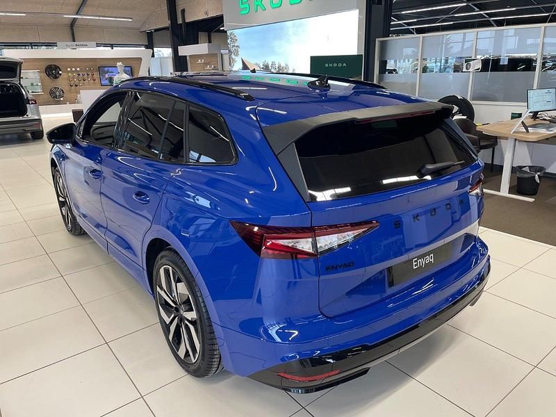 Ny Skoda Enyaq iV SportLine 210 kW (286 HK) 2026 Blå SUV