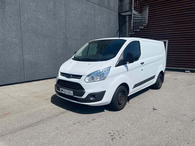 Hvid Brugt 2015 Ford Transit Custom Trend Van | 109.800 kr. - Billede 1/3
