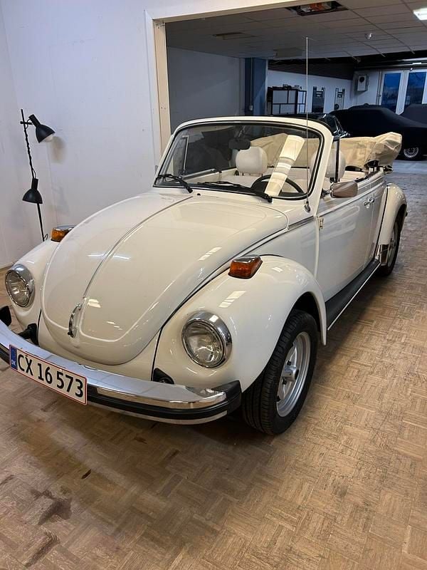 Brugt VW Käfer 48 HK (35 kW) 1979 Hvid Cabriolet