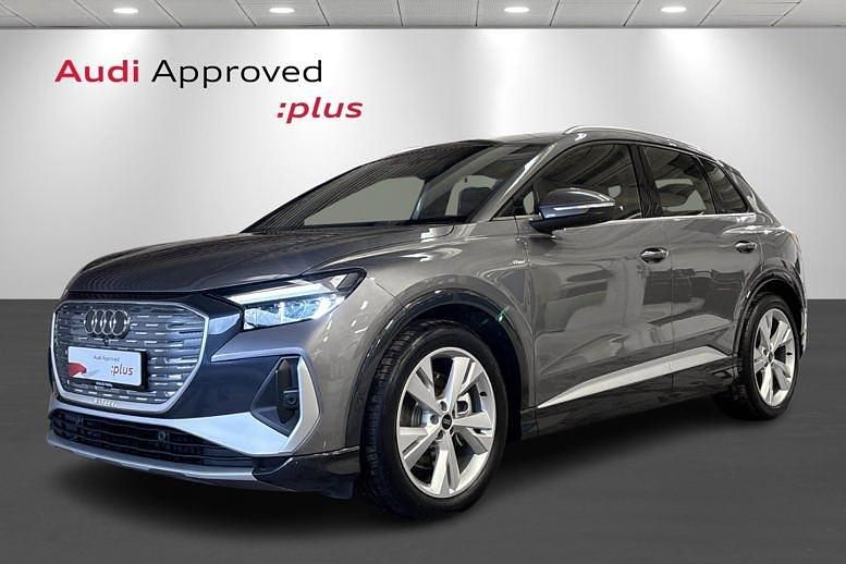 Gråmetal Brugt 2025 Audi Q4 e-tron SUV | 399.900 kr. (Dyr) - Billede 1/4