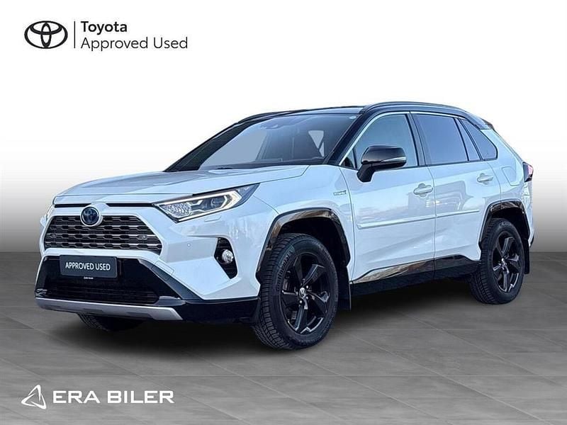 Brugt Toyota RAV4 Hybrid H3 Style 218 HK (160 kW) 2019 Hvidmetal SUV