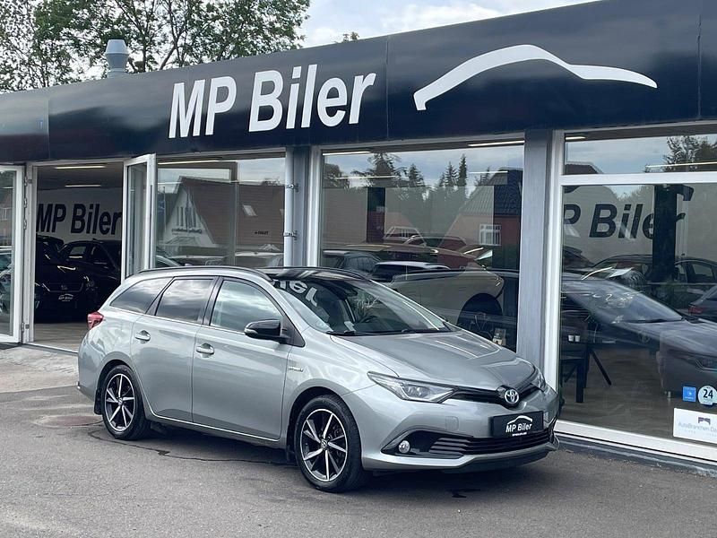 Grå Brugt 2017 Toyota Auris Hybrid H2 Stationcar | 124.900 kr. (Fair pris) - Billede 1/4