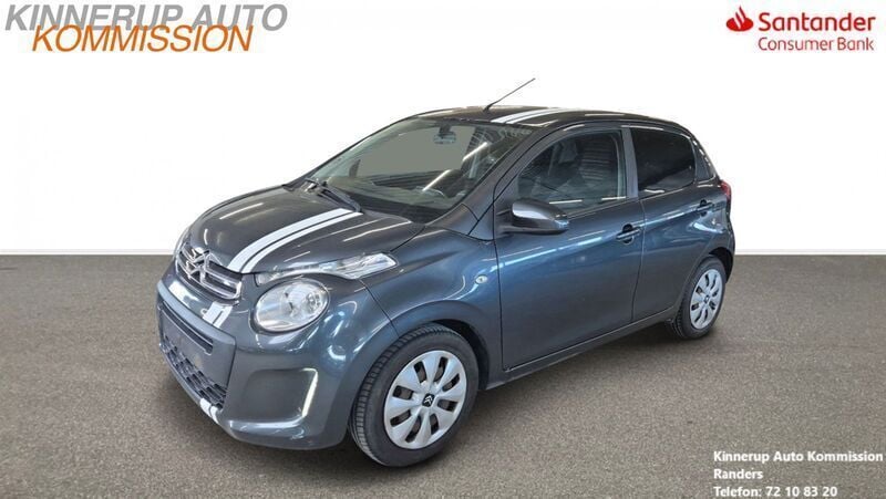 Koks metal Brugt 2017 Citroën C1 PureTech Hatchback | 35.900 kr. (God pris) - Billede 1/4