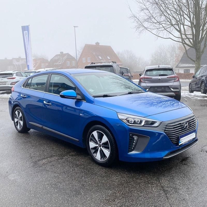 Blåmetal Brugt 2018 Hyundai Ioniq Premium Hatchback | 134.900 kr. (Fair pris) - Billede 1/4
