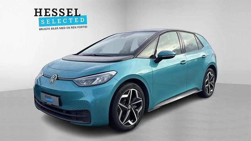 Blå Brugt 2022 VW ID.3 Pro Performance Hatchback | 169.900 kr. (God pris) - Billede 1/4