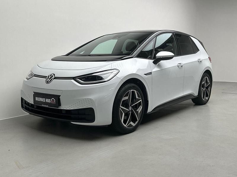 Brugt VW ID.3 150 kW (204 HK) 2020 Hvid Hatchback