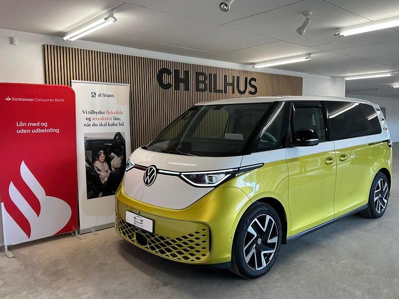 Gulmetal Brugt 2022 VW ID. Buzz Pro MPV | 349.500 kr. (God pris) - Billede 1/4
