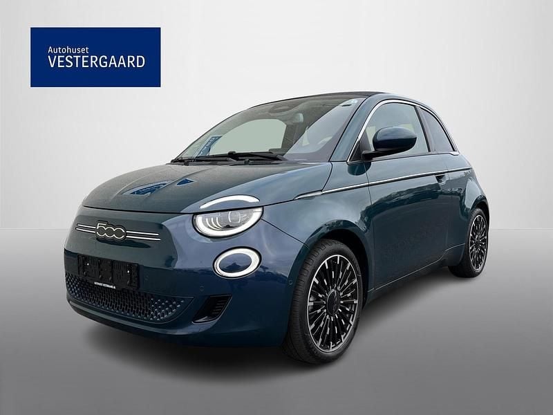 Grøn Brugt 2022 Fiat 500e La Prima Cabriolet | 154.995 kr. (Fair pris) - Billede 1/4
