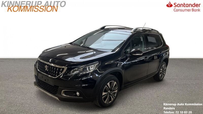 Sort Brugt 2019 Peugeot 2008 SUV | 89.900 kr. (Super pris) - Billede 1/4