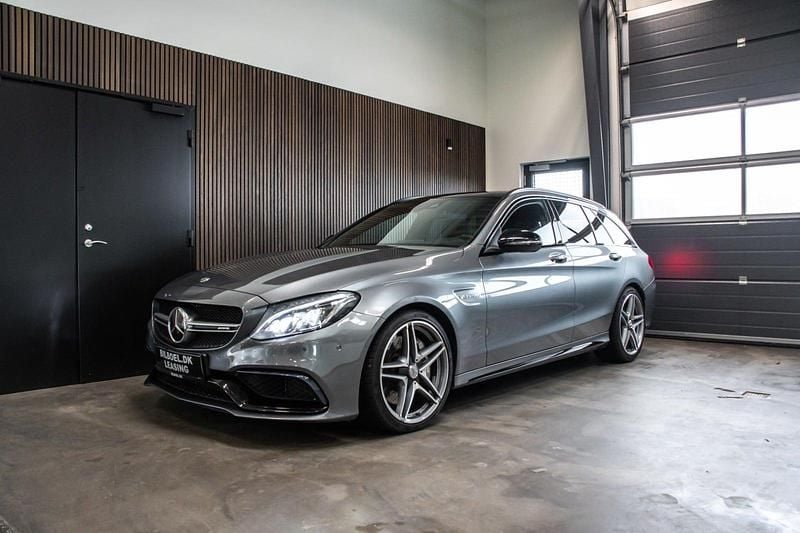 Gråmetal Brugt 2017 Mercedes C63 AMG AMG Stationcar | 4.985 kr. - Billede 1/4