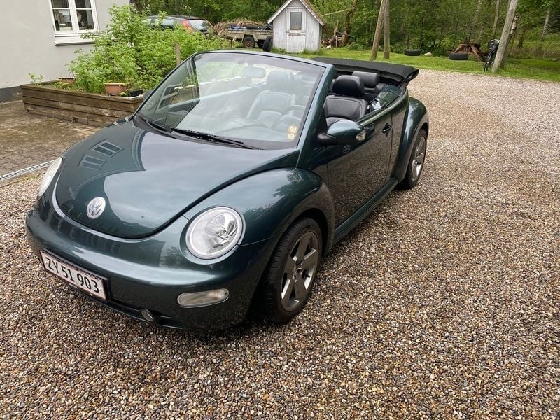 Brugt VW New Beetle Cabriolet 115 HK (84 kW) 2003 Grøn Cabriolet