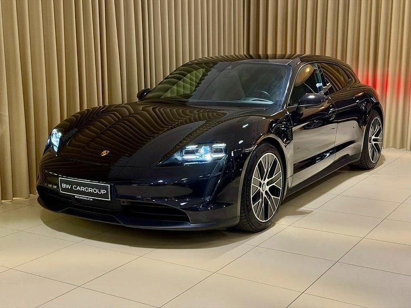 Sortmetal Brugt 2022 Porsche Taycan Sport Turismo Stationcar | 599.900 kr. (Fair pris) - Billede 1/4
