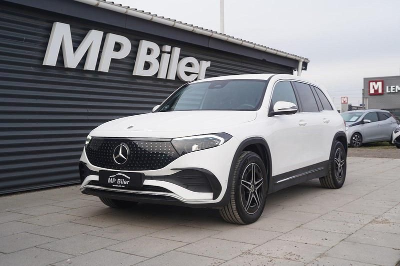 Hvid Brugt 2024 Mercedes EQB250+ AMG line SUV | 339.900 kr. (Fair pris) - Billede 1/4