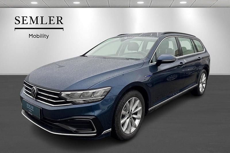 Mørkblåmetal Brugt 2021 VW Passat GTE Stationcar | 259.900 kr. (Lidt for dyr) - Billede 1/4