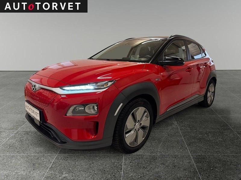 Rød Brugt 2020 Hyundai Kona Premium SUV | 137.700 kr. (God pris) - Billede 1/4