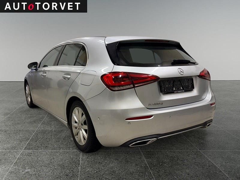 Brugt Mercedes A180 Progressive 116 HK (85 kW) 2019 Sølvmetal Sedan