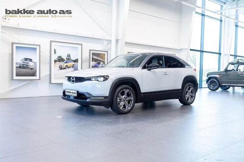 Hvid Brugt 2021 Mazda MX30 Cosmo SUV | 139.900 kr. (Lidt for dyr) - Billede 1/4