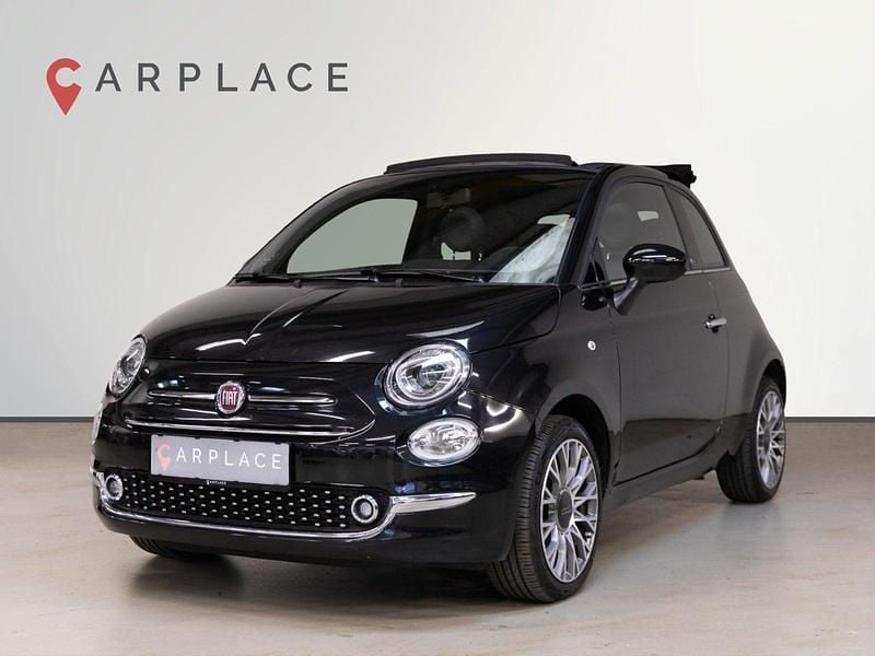 Sortmetal Brugt 2019 Fiat 500C Star Cabriolet | 139.900 kr. (Fair pris) - Billede 1/4